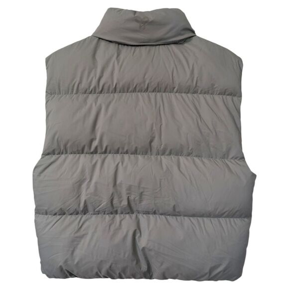 Aritzia TNA Mega Puff Vest - Light Grey/Green - Women's Size S - 700+ Fill Power - Picture 4 of 10